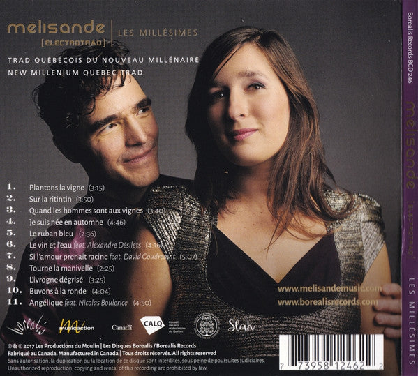 Mélisande [électrotrad] : Les Millésimes   (CD, Album)