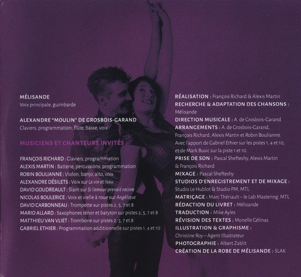 Mélisande [électrotrad] : Les Millésimes   (CD, Album)