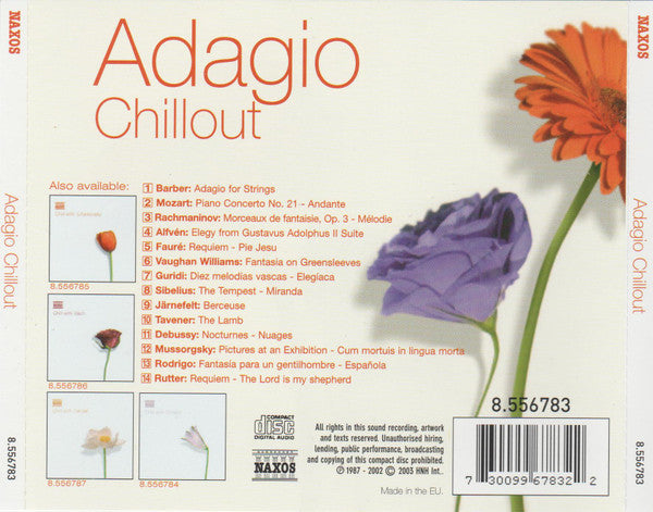 Various : Adagio Chillout (CD, Comp)