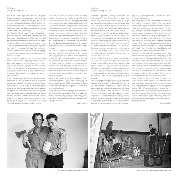 Die Gehirne : Ihre Großen Erfolge 1983-85 (LP, Ltd, RM)