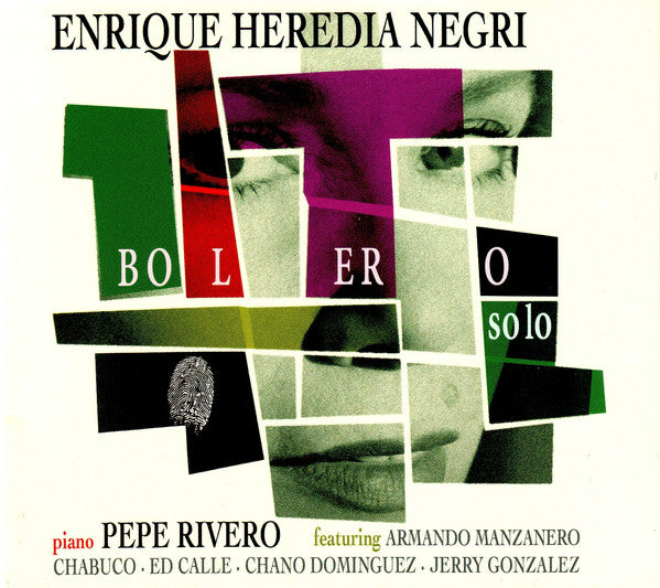 Enrique Heredia : Bolero Solo (CD, Album)