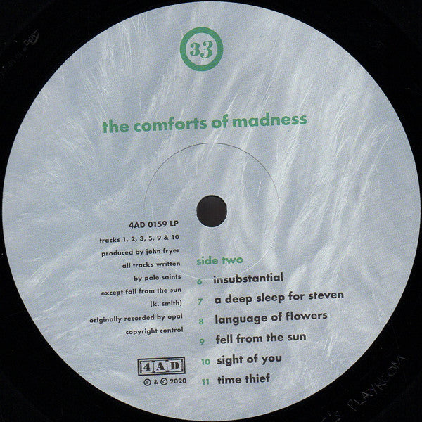 Pale Saints : The Comforts Of Madness (LP, Album, RE, RM)