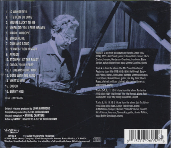 Mel Powell : It's Been So Long (CD, Comp, RM)