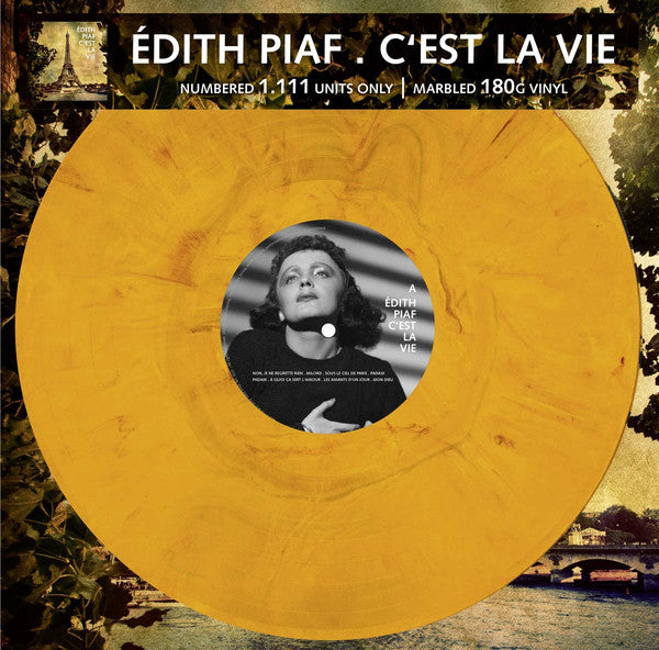 Edith Piaf : C'est La Vie (LP, Comp, Ltd, Num, Gol)