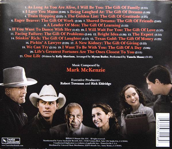 Mark McKenzie : The Ultimate Life (Original Motion Picture Soundtrack) (CD)