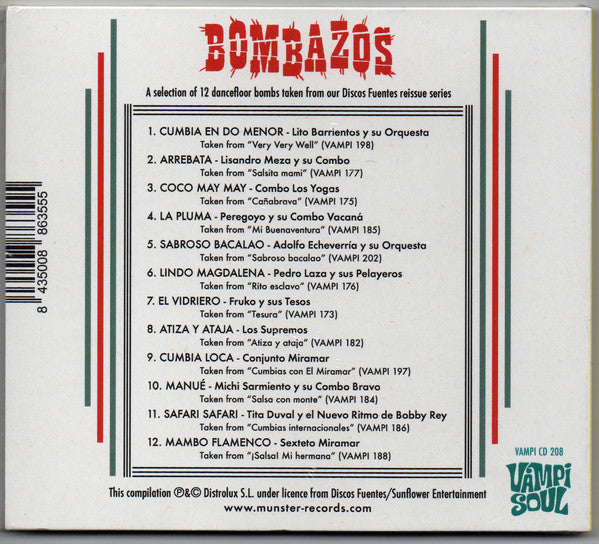 Various : 12 Bombazos Bailables (CD, Comp)