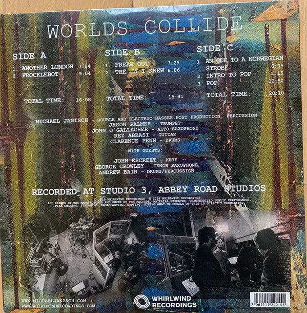 Michael Janisch (2) : Worlds Collide (LP + LP, S/Sided + Album, Ltd, Ora)