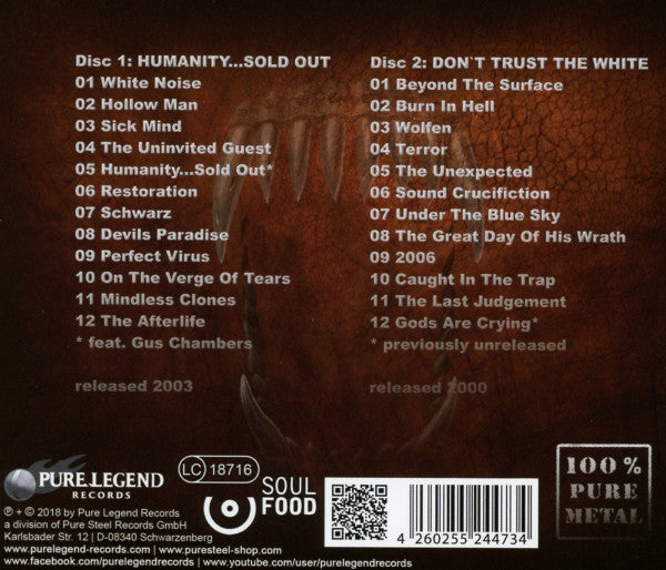 Wolfen (5) : Humanity...Sold Out / Don'T Thrust the White  (2xCD, Album, Comp)