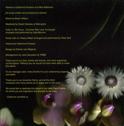 Alpines : Full Bloom (CDr, Album)