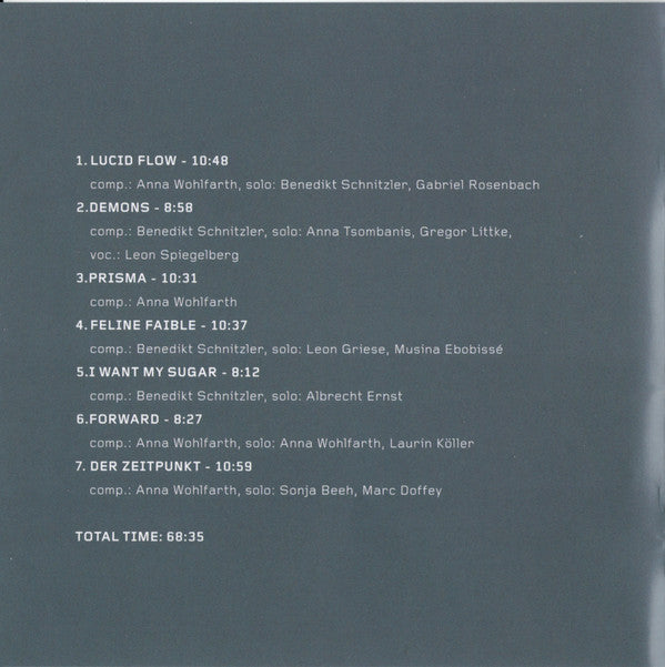 Hans Anselm Big Band : Liquid Circle (CD, Album)