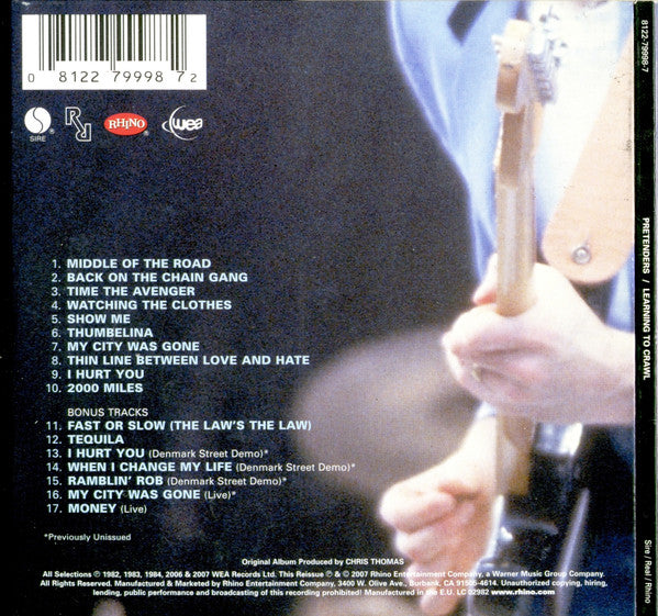 The Pretenders : Learning To Crawl (CD, Album, RE, RM)