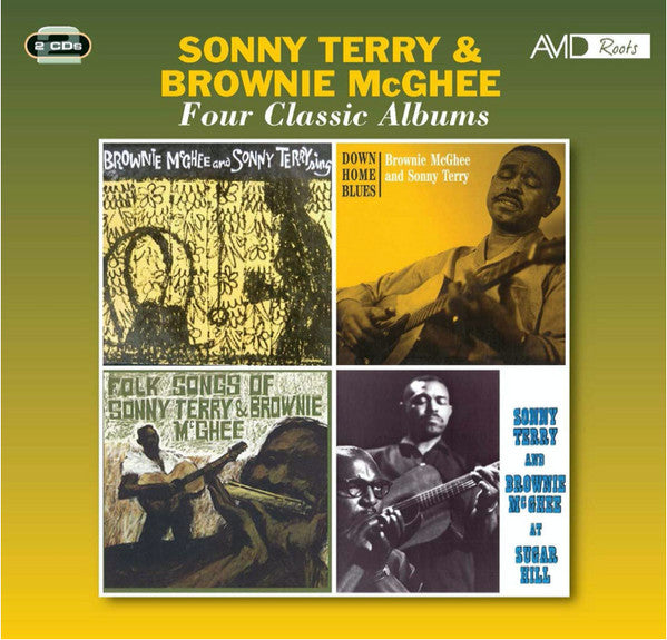 Sonny Terry & Brownie McGhee : Four Classic Albums (2xCD, Comp, RM)
