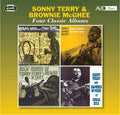 Sonny Terry & Brownie McGhee : Four Classic Albums (2xCD, Comp, RM)