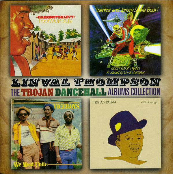 Various : Linval Thompson · The Trojan Dancehall Albums Collection (2xCD, Comp)