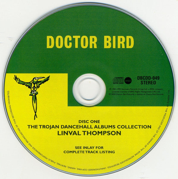Various : Linval Thompson · The Trojan Dancehall Albums Collection (2xCD, Comp)