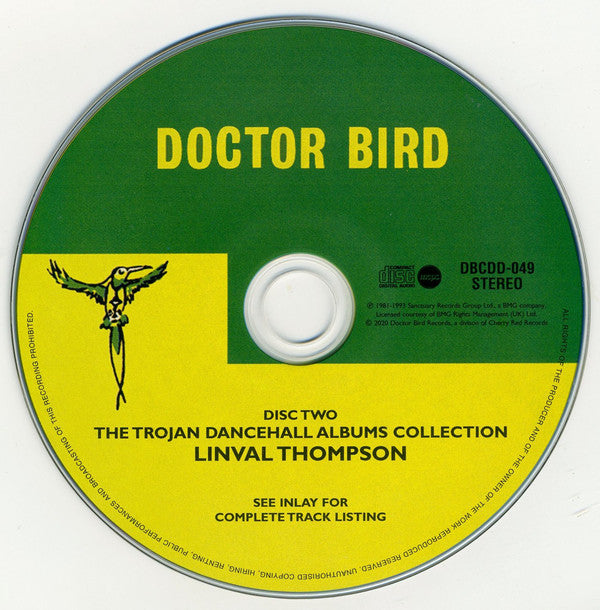 Various : Linval Thompson · The Trojan Dancehall Albums Collection (2xCD, Comp)