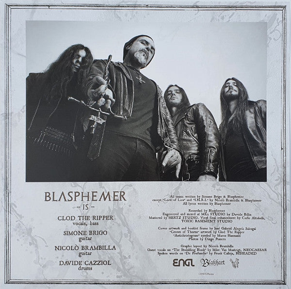 Blasphemer (3) : The Sixth Hour (LP, Album, Blu)