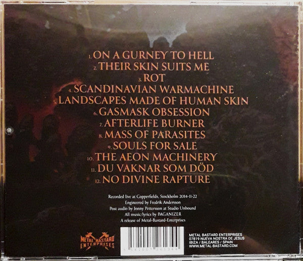 Paganizer : Death Through The Copperfields (CD, Album)