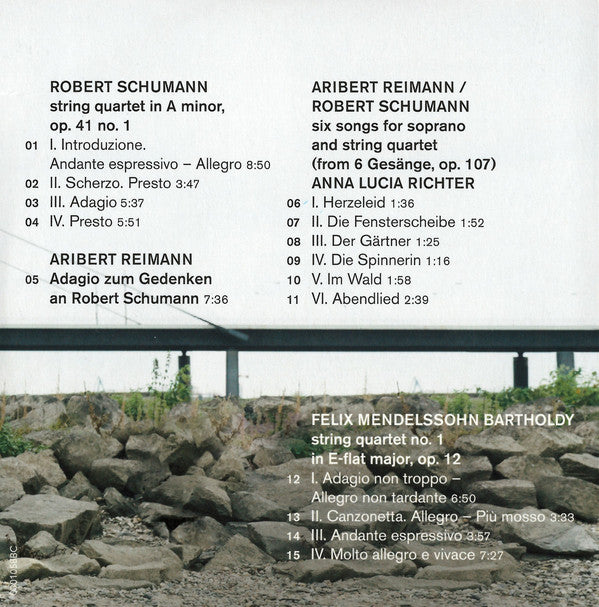 Schumann Quartett, Anna Lucia Richter – Robert Schumann | Aribert Reimann | Felix Mendelssohn-Bartholdy : Intermezzo (CD, Album)
