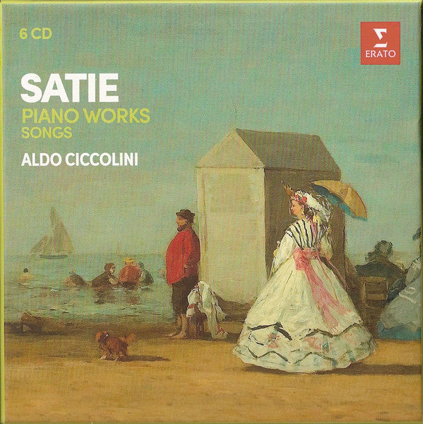 Erik Satie - Aldo Ciccolini : Piano Works · Songs (6xCD, RE, RM + Box, Comp)