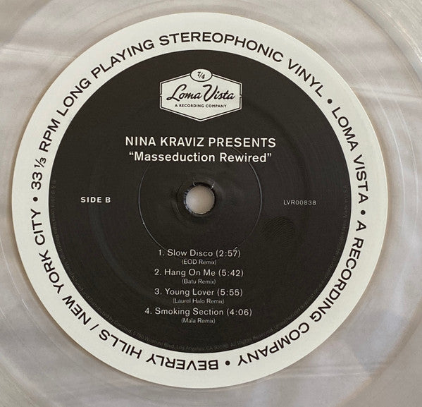 St. Vincent and Nina Kraviz : Nina Kraviz Presents Masseduction Rewired (LP, Cle)