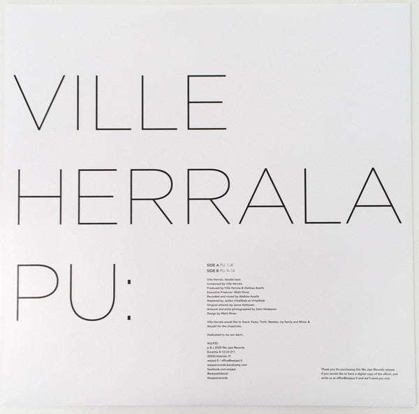 Ville Herrala : Pu: (LP, Album)