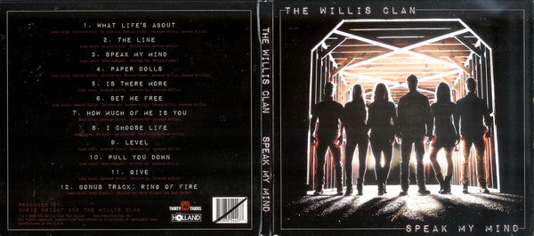 The Willis Clan : Speak My Mind (CD, Album)