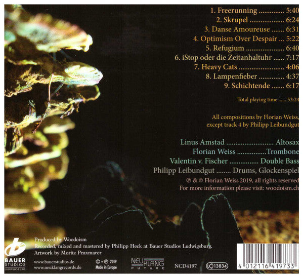 Florian Weiss' Woodoism : Refugium (CD, Album)