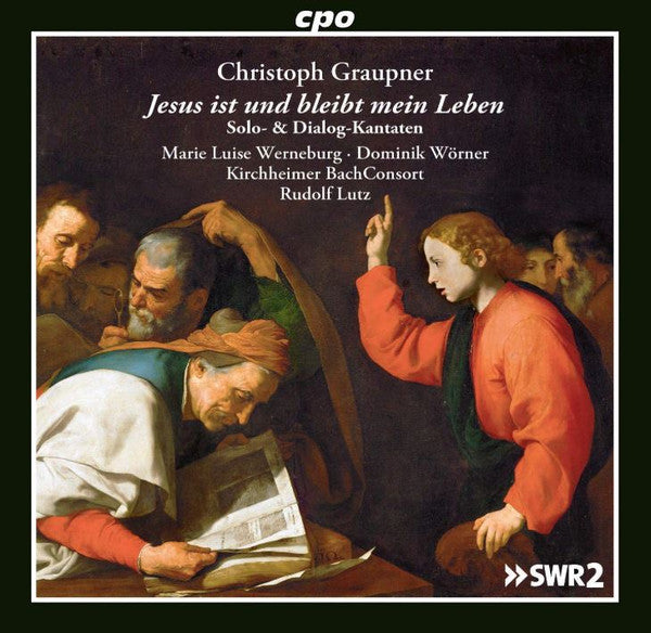 Christoph Graupner, Marie Luise Werneburg, Dominik Wörner, Kirchheimer BachConsort, Rudolf Lutz : Jesus Ist Und Bleibt Mein Leben (Solo- & Dialog-Kantaten) (2xCD, Album)