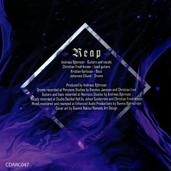 Reincarnage (2) : Reap (CD, Album)