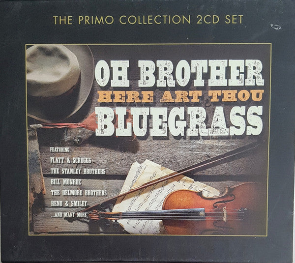 Various : Oh Brother Here Art Thou Bluegrass (2xCD, Comp, RM)