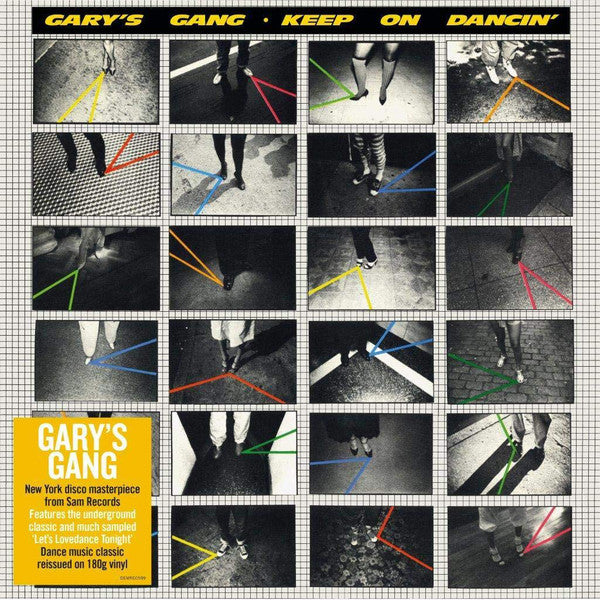 Gary's Gang : Keep On Dancin' (LP, Album, RE, 180)
