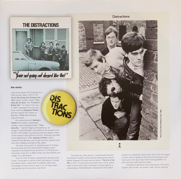 The Distractions : Nobody's Perfect 2020 (LP, Album)