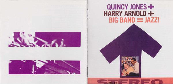 Harry Arnold And Quincy Jones : Harry Arnold + Big Band + Quincy Jones = Jazz! (CD, RE)