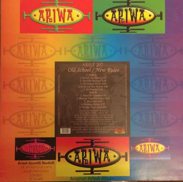U-Roy : Old School / New Rules (LP, RP)