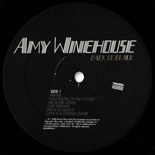 Amy Winehouse : Back To Black (LP, Album, RE)