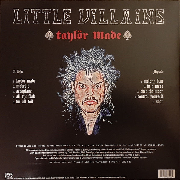Little Villains : Taylör Made (LP, Ltd, Red)