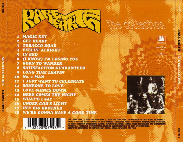 Rare Earth : The Collection (CD, Comp, RM)