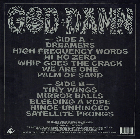 God Damn : God Damn (LP, Album, Ltd, Cle)