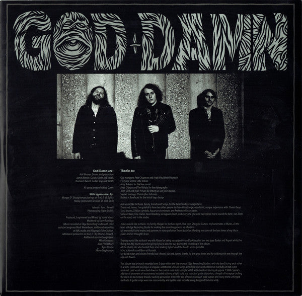 God Damn : God Damn (LP, Album, Ltd, Cle)