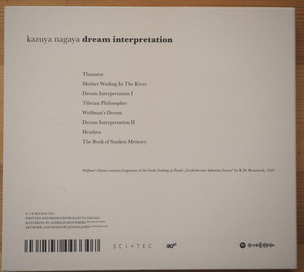 Kazuya Nagaya : Dream Interpretation (CD, Album)