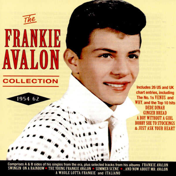 Frankie Avalon : The Frankie Avalon Collection: 1954-62 (2xCD, Comp)