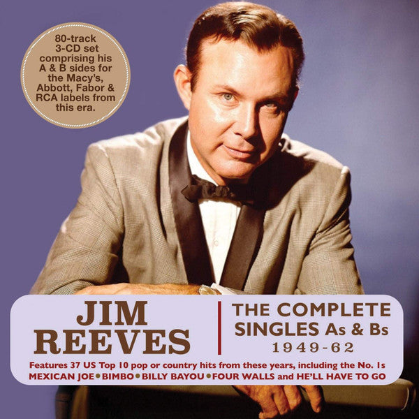 Jim Reeves : The Complete Singles As & Bs 1949-62 (3xCD, Comp)