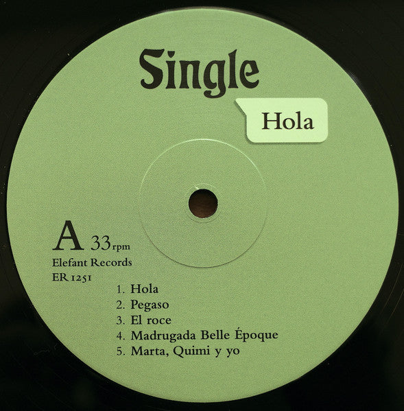Single : Hola (LP, Album, Ltd, Gat)