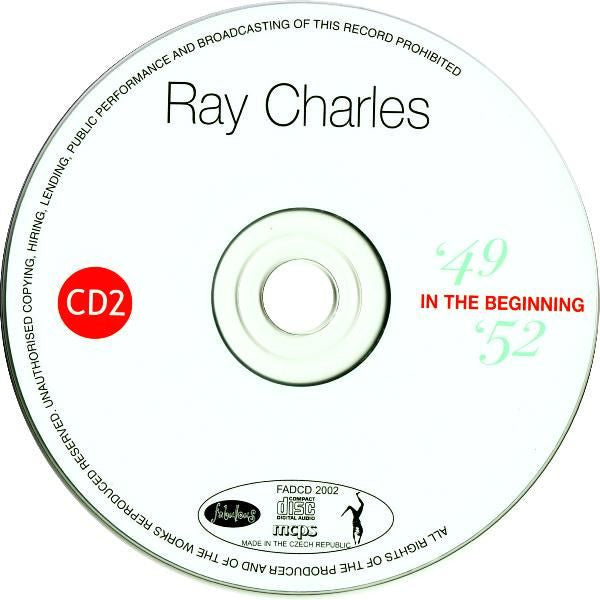 Ray Charles : In The Beginning '49 - '52 (2xCD, Comp)