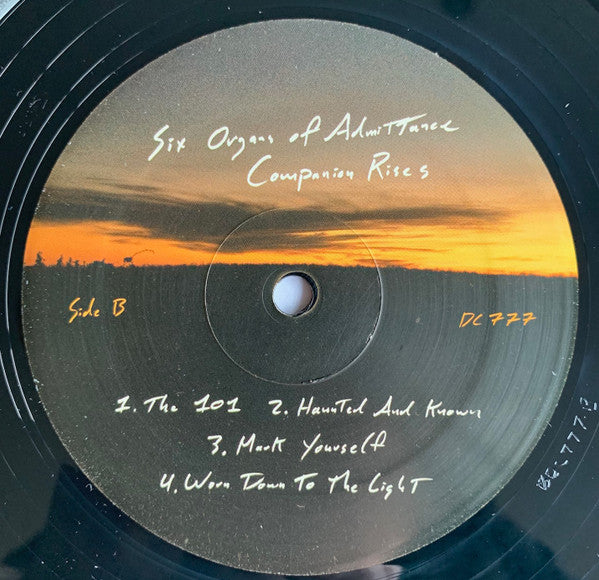Six Organs Of Admittance : Companion Rises (LP, Album)