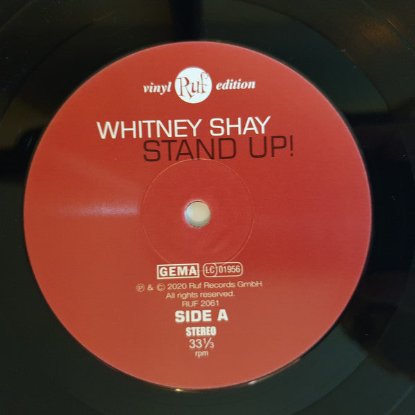 Whitney Shay : Stand Up! (LP, Album, 180)