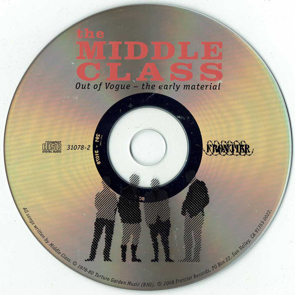 The Middle Class : Out Of Vogue - The Early Material (CD, Comp)