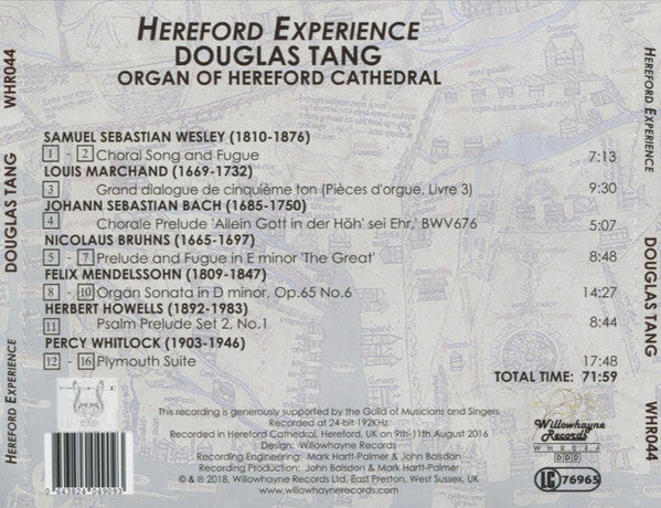 Douglas Tang : Hereford Experience (CD, Album)