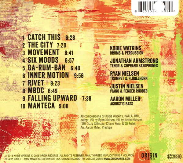 Kobie Watkins Grouptet : Movement (CD, Album)
